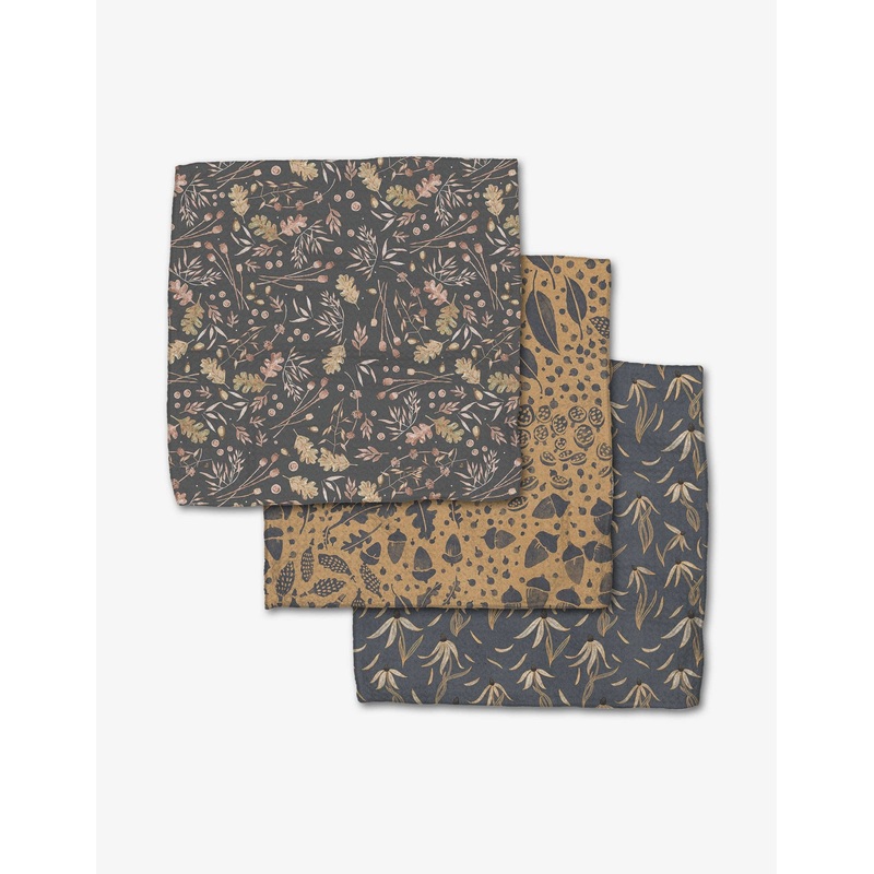 Geometry Autumn Harvest Dishcloth Set