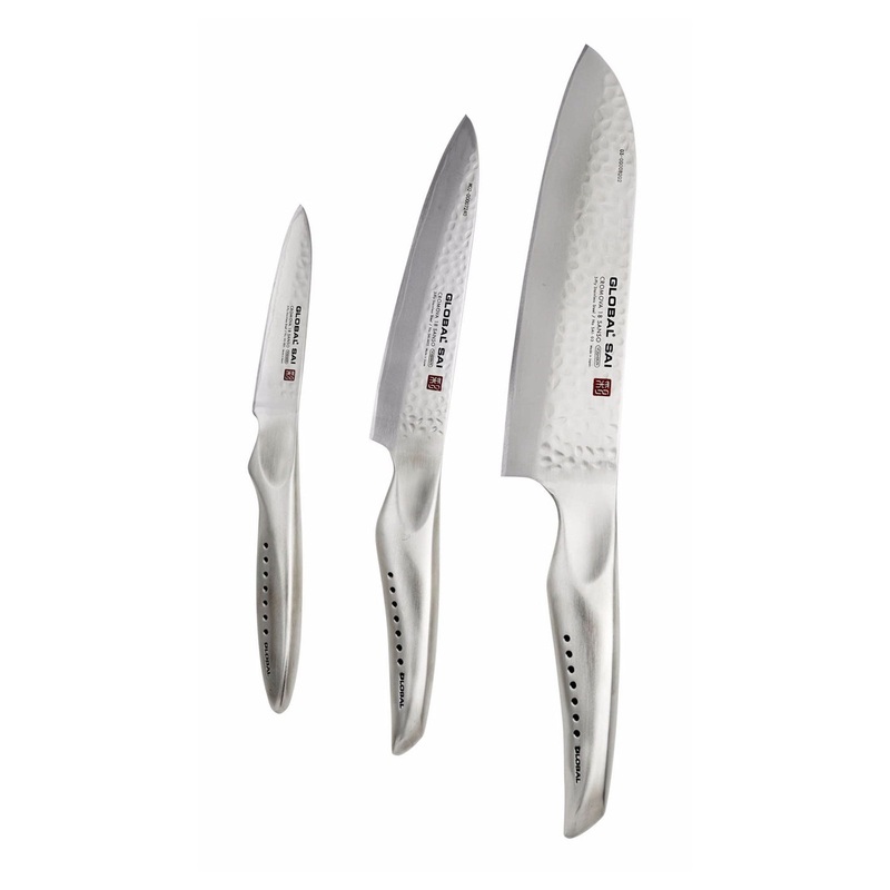 Global Sai SAI-3001 – 3 Pc. Knife Set