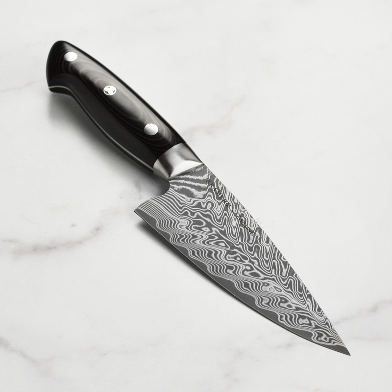 Kramer Stainless Damascus 6″ Chef’s Knife