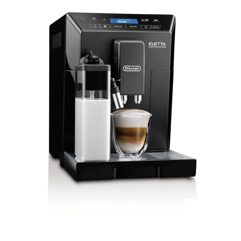 Refurbished DeLonghi Eletta Cappuccino in Black ECAM44660B