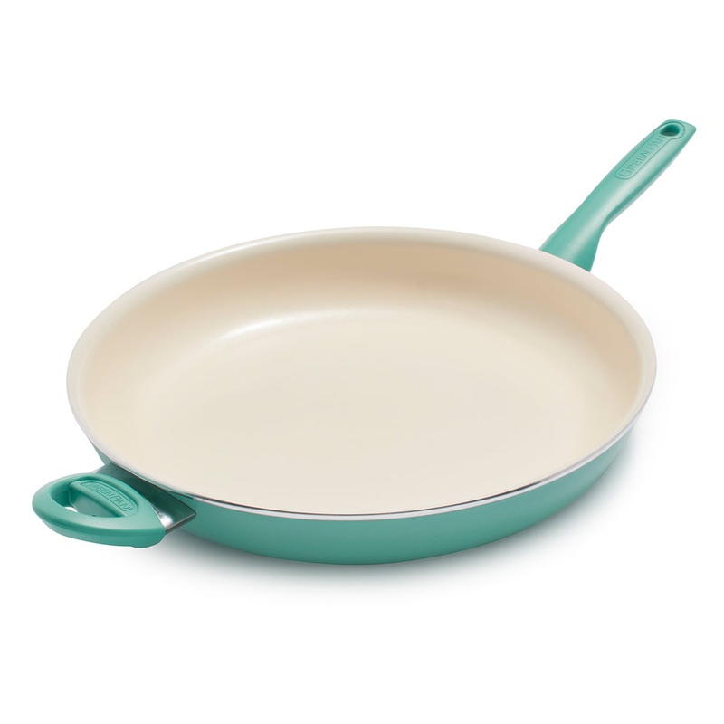Rio Ceramic Nonstick 13.5″ Frypan | Turquoise