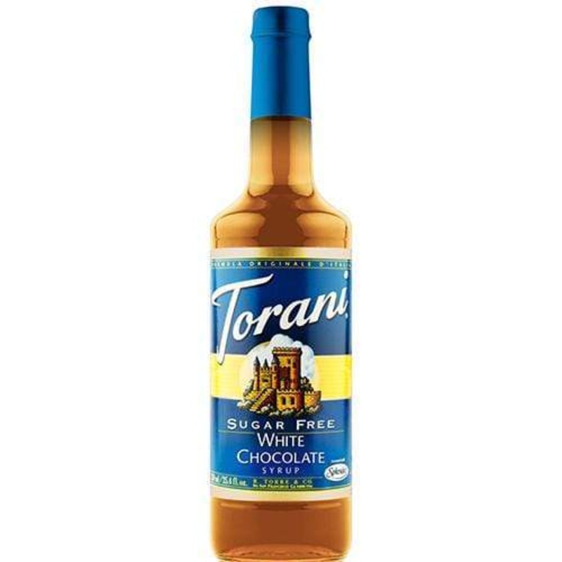 Torani Sugar Free White Chocolate Syrup 750 ML