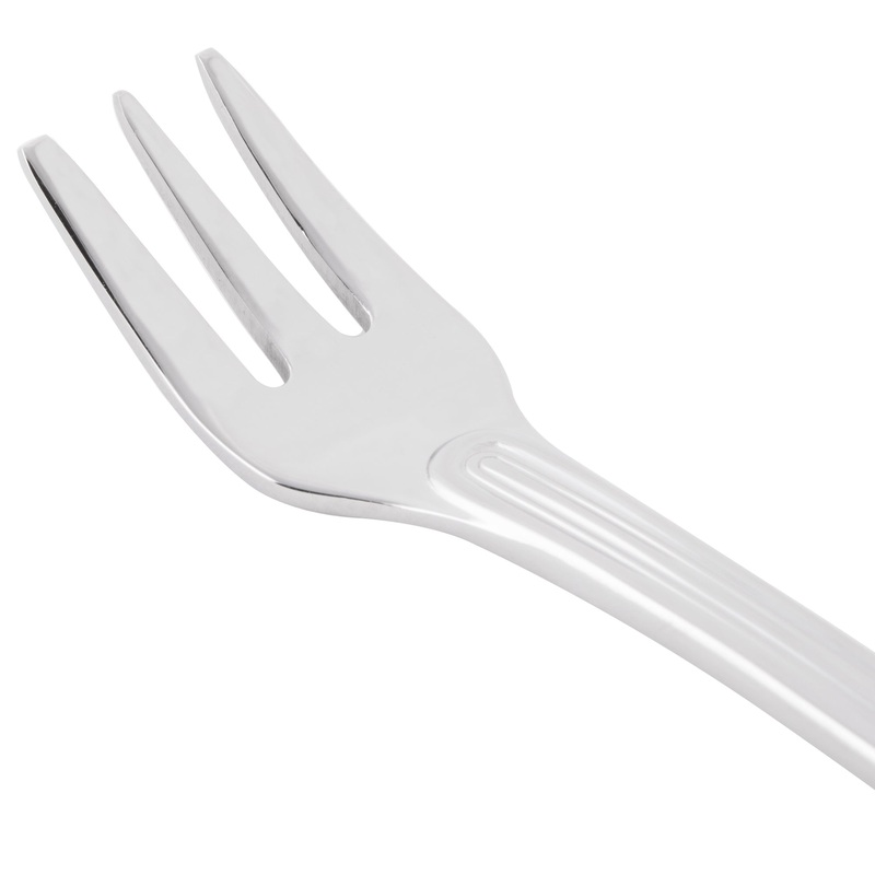 World Tableware 101 029 Classic Rim II 5 7/8″ 18/8 Stainless Steel Extra Heavy Weight Cocktail Fork – 12/Pack