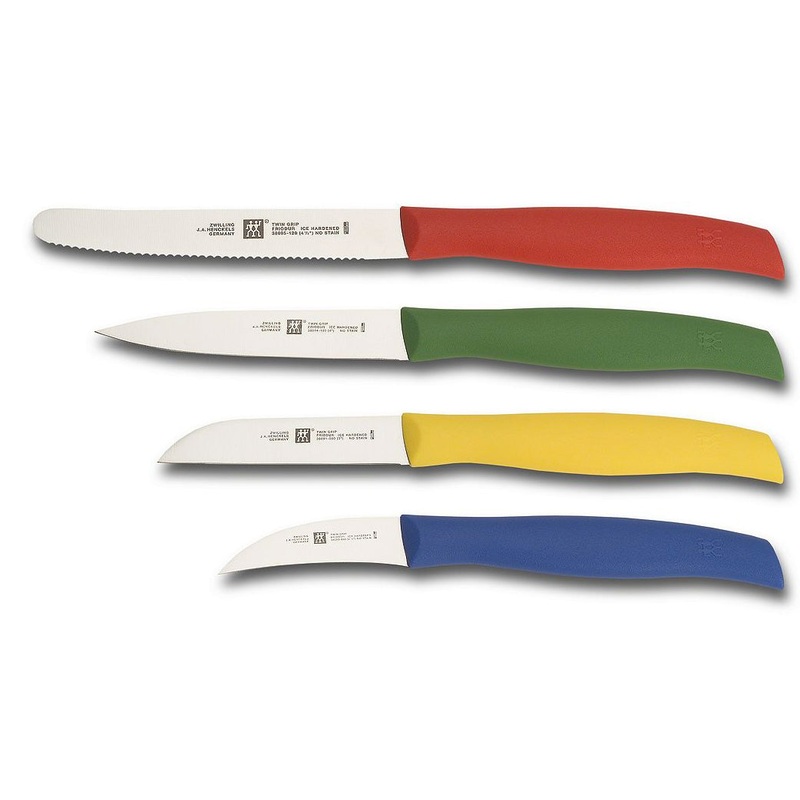 Zwilling J.A. Henckels Twin Grip 4 Piece Paring Knife Set Kitchen