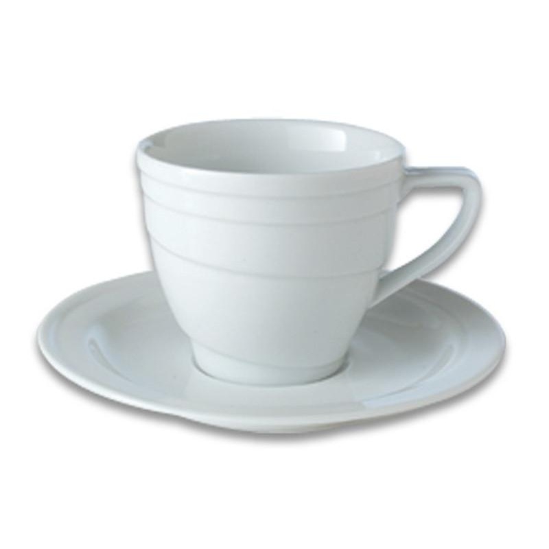 BergHOFF Essentials 4 oz. Porcelain Cup & Saucer
