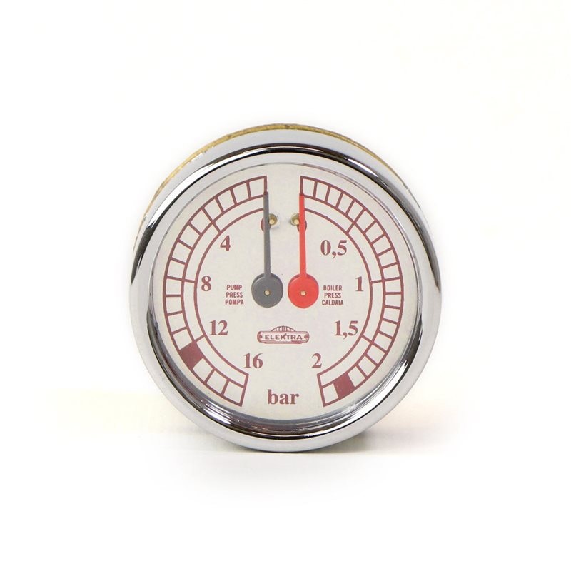Elektra Belle Epoque Dual Pressure Gauge  60mm – 03666035