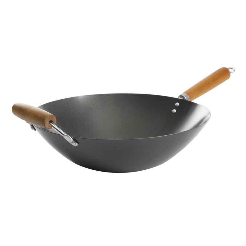 Kenmore Hammond 14-Inch Flat Bottom Wok