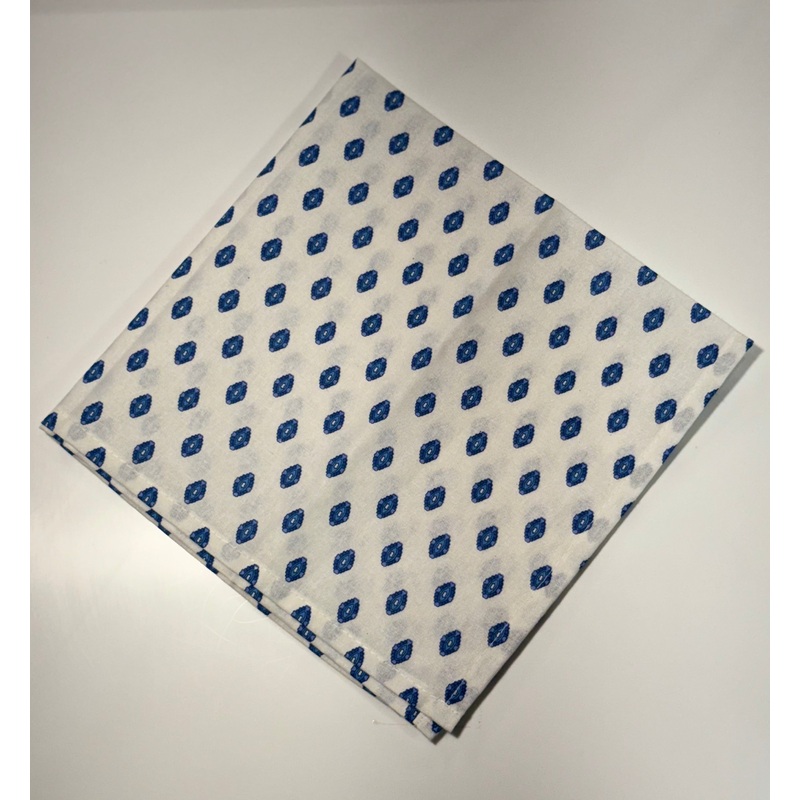 Le Cluny- Provence Lisa White & Blue Napkin