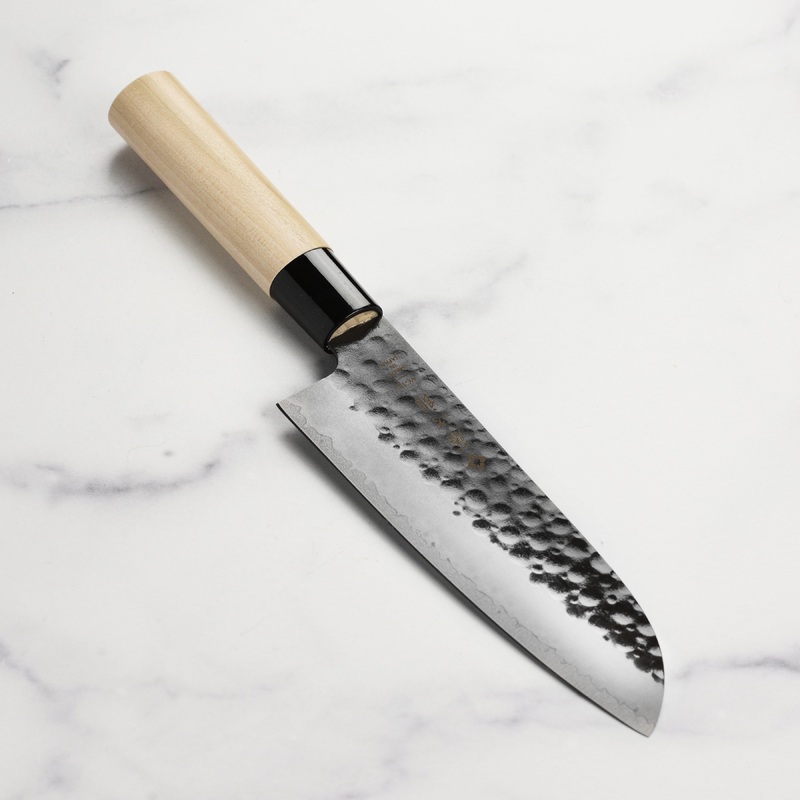 Tojiro Hammered 6.75″ Santoku Knife
