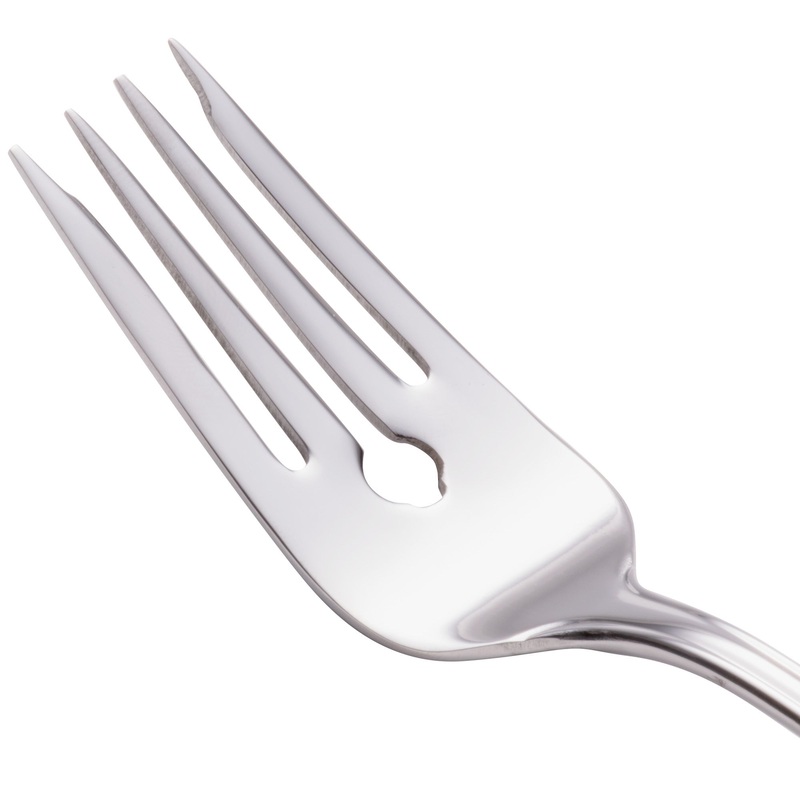 World Tableware 967 038 Diana 6 1/2″ 18/0 Stainless Steel Heavy Weight Salad Fork – 12/Pack