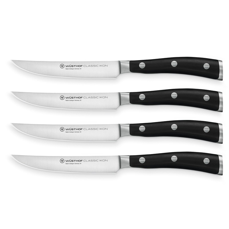 Wusthof Classic Ikon Four Piece Steak Knife Set