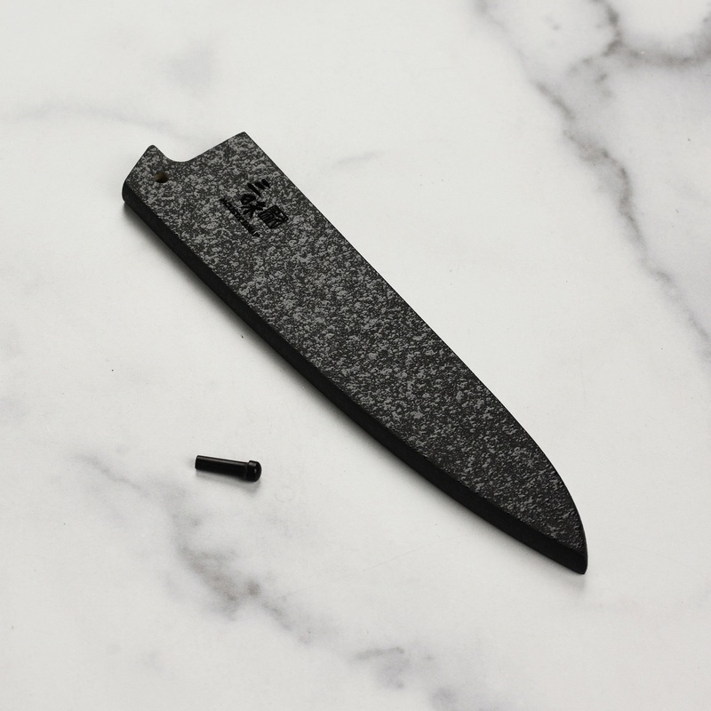 Zanmai Black Lacquer Saya for 5.9″ Petty