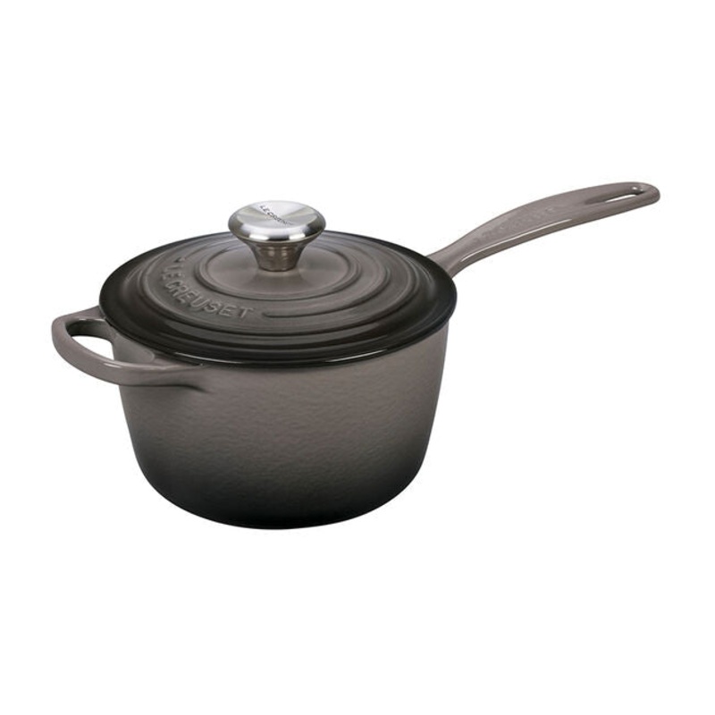 Le Creuset – 1.75 Qt Signature Saucepan- Oyster