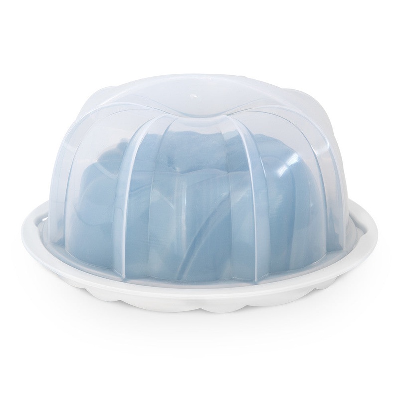 Nordic Ware Formed Swirl Bundt Pan with Cake Keeper