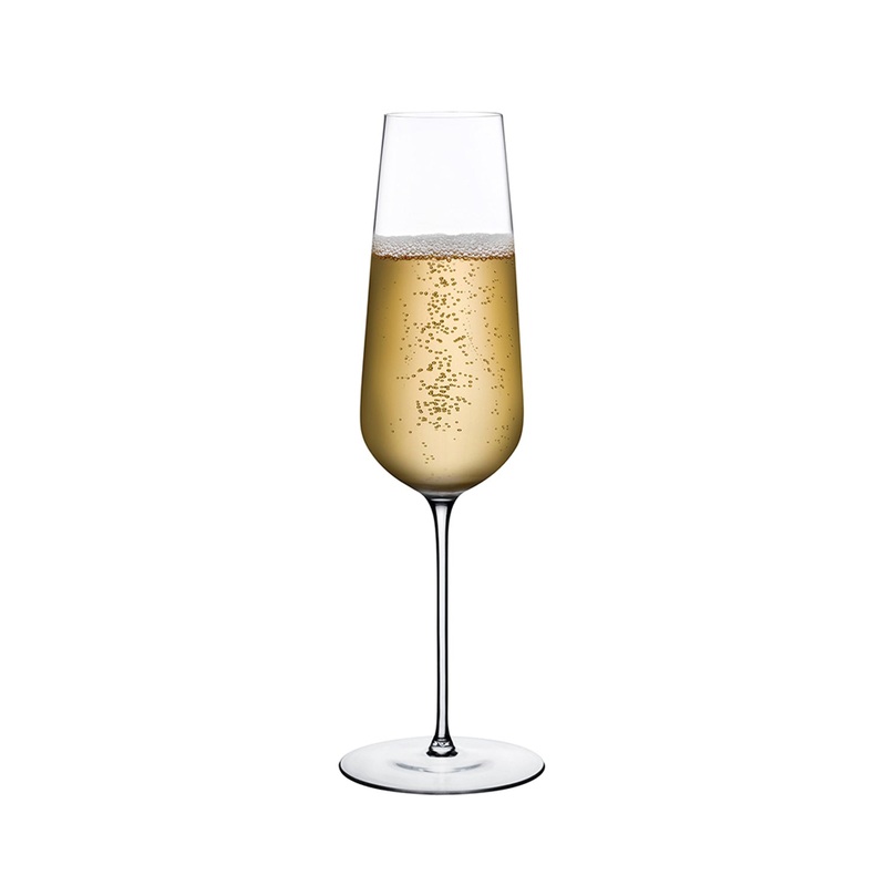 Stem Zero Crystal 10 oz. Champagne Glass Set of 2