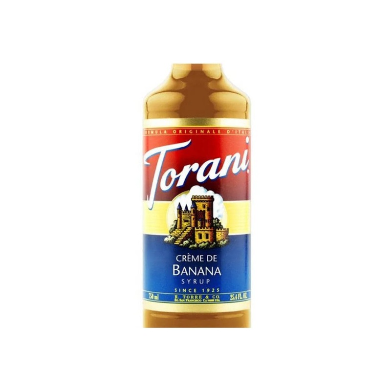Torani Creme De Banana Syrup (750ml)
