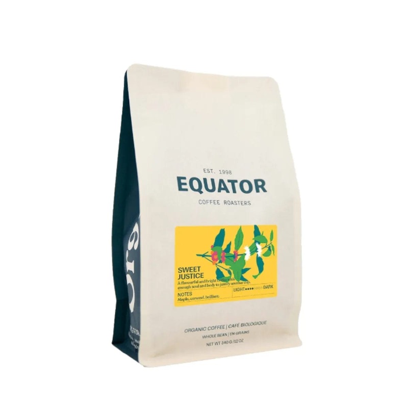 Equator Coffee Roasters Sweet Justice Coffee Bean (340g / 12oz)