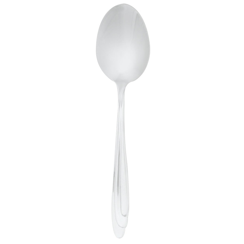 Walco 1901 Continuo 6 1/16″ 18/10 Stainless Steel Extra Heavy Weight Teaspoon – 12/Pack