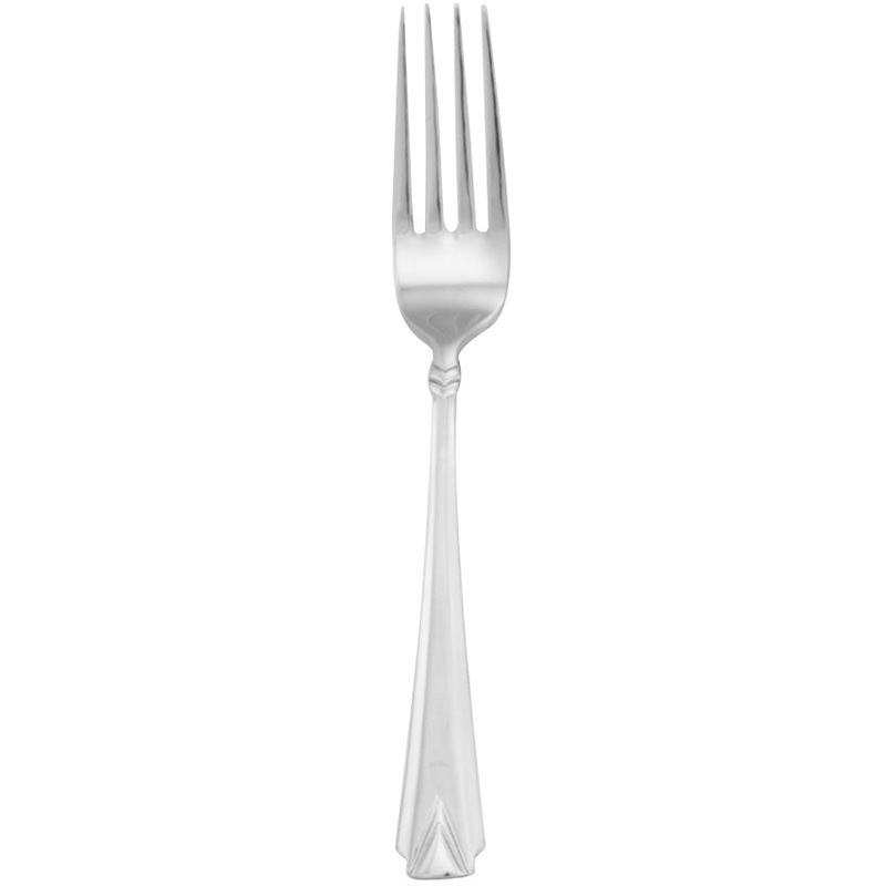 Walco 2605 Athenian 7 5/8″ 18/10 Stainless Steel Extra Heavy Weight Dinner Fork – 12/Pack