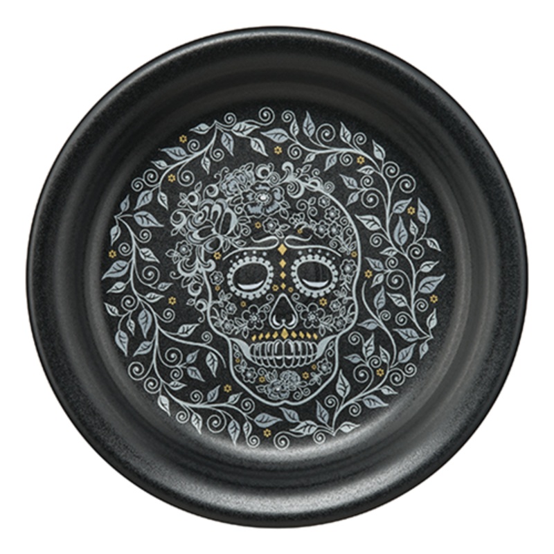 SKULL AND VINE Bistro Coupe 6 1/4 Inch Appetizer Plate