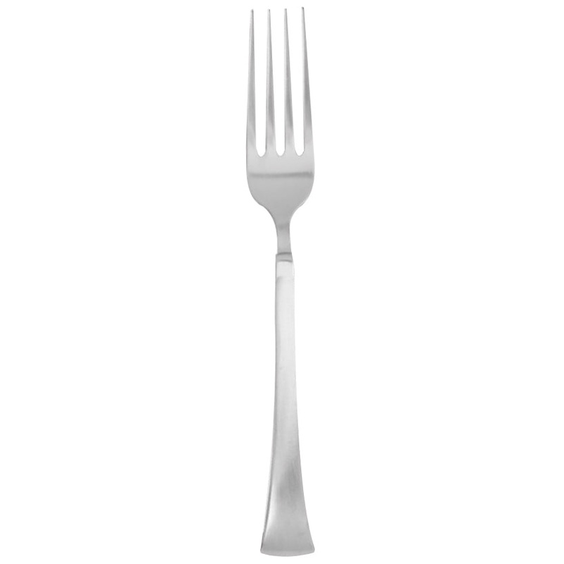 Walco 5605 Susannah 7 3/8″ 18/10 Stainless Steel Extra Heavy Weight Dinner Fork – 12/Pack