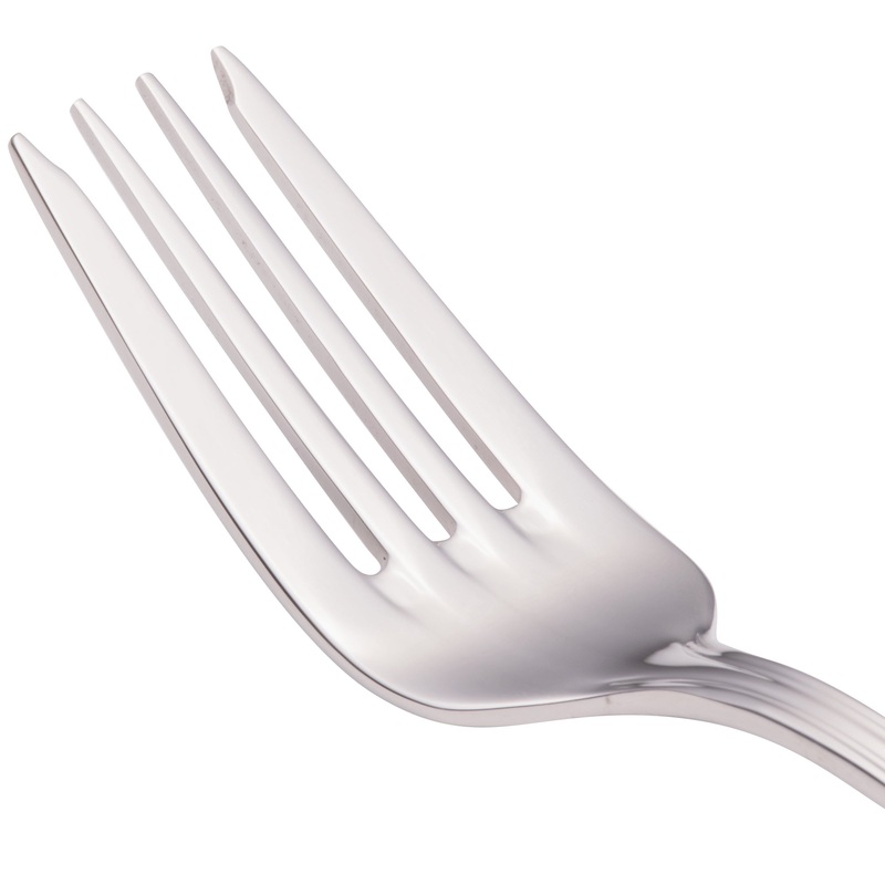 Walco 9706 Prim 7″ 18/10 Stainless Steel Extra Heavy Weight Salad Fork – 12/Pack