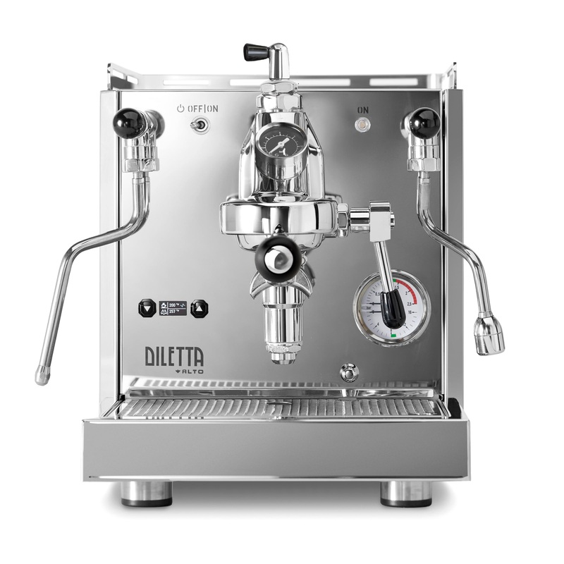 Diletta Alto Espresso Machine With Flow Control – Stainless Steel – Open Box