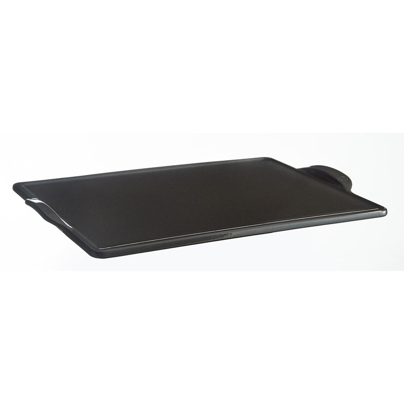 Emile Henry Rectangular Pizza Stone – Charcoal