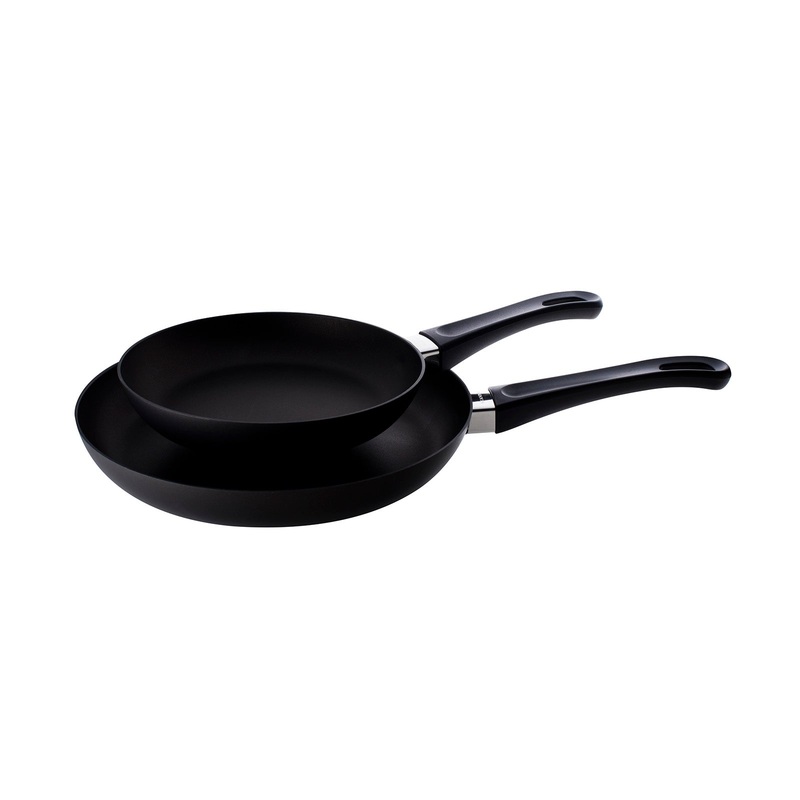 Scanpan Classic 2 Piece Fry Pan Set, 10.25″ & 12.5″, Nonstick