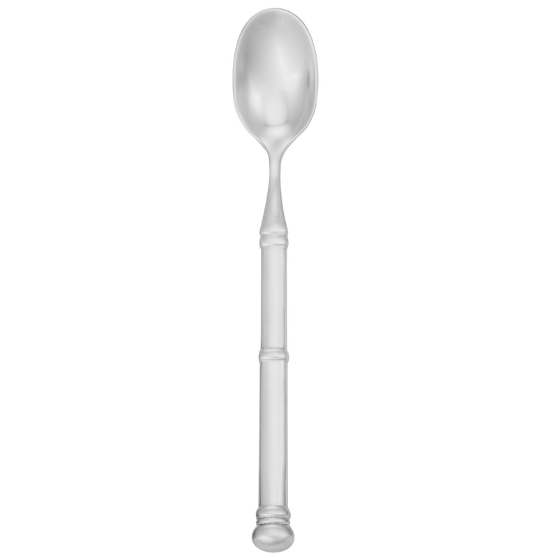 Walco S5204 Satin Soprano 7 3/8″ 18/10 Stainless Steel Extra Heavy Weight Iced Tea Spoon – 12/Pack