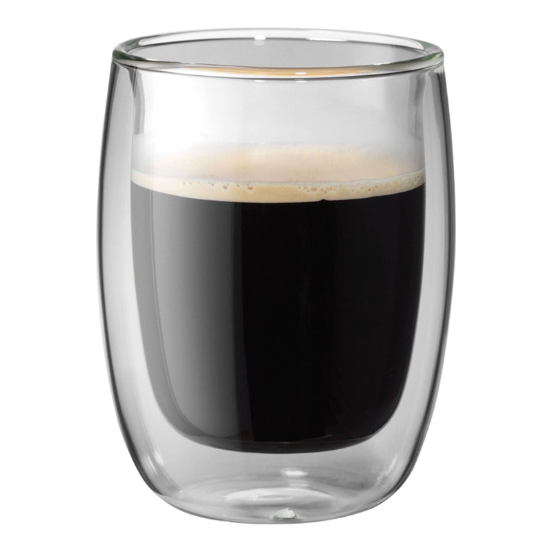 Zwilling Sorrento 2-pc Double-Wall Glass Coffee Cup Set