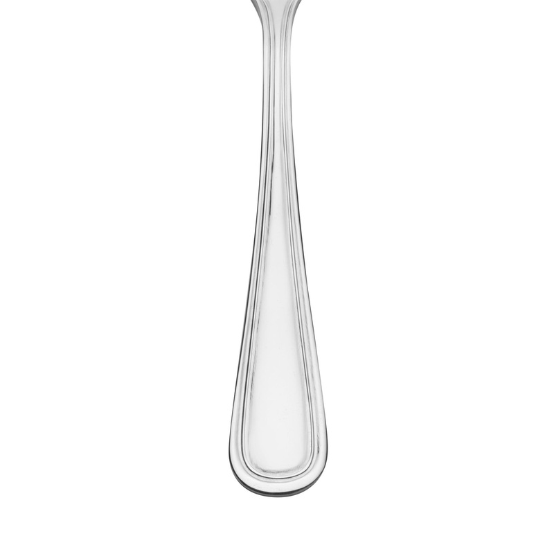 Acopa Edgewood 5 1/4″ 18/0 Stainless Steel Heavy Weight Oyster / Appetizer / Cocktail Fork – 12/Pack