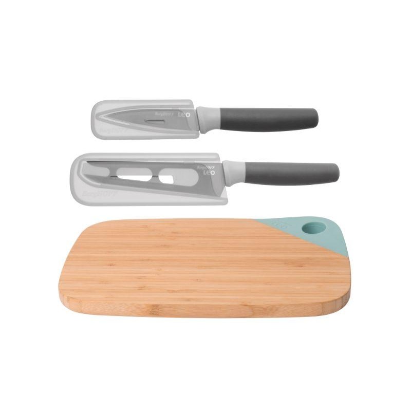 BergHOFF Leo 3Pc Knife and Cutting Board Set