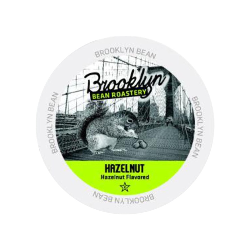 Brooklyn Bean Hazelnut Single-Serve Coffee Pods (Case of 160)