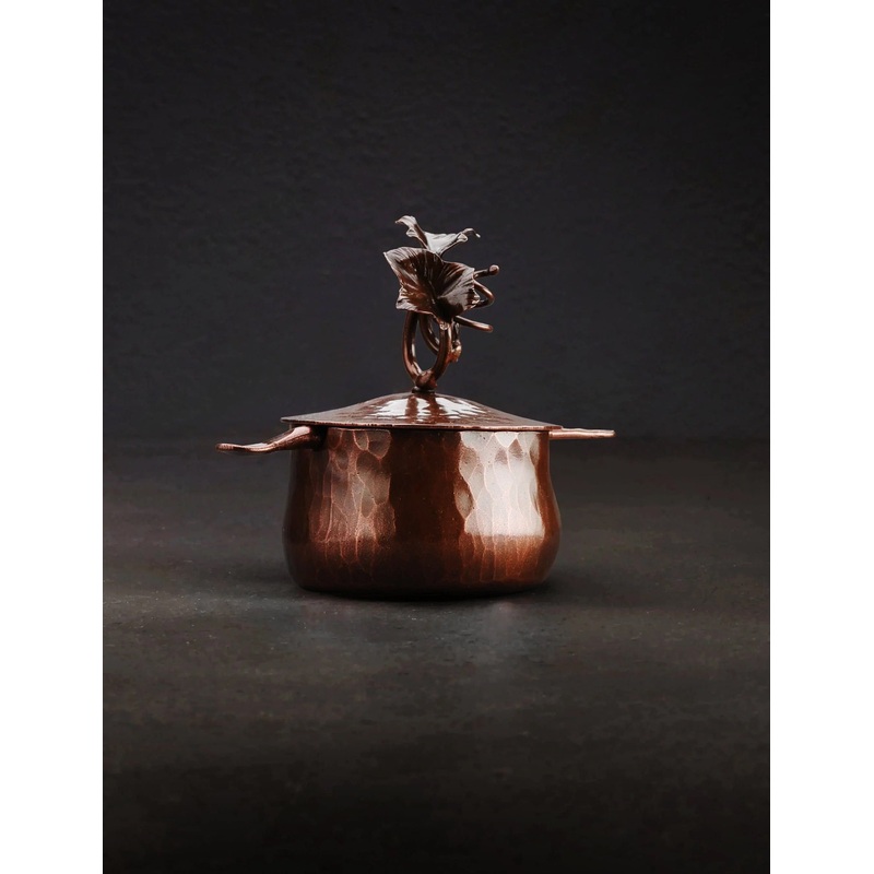 Copper Vine Salt Cellar