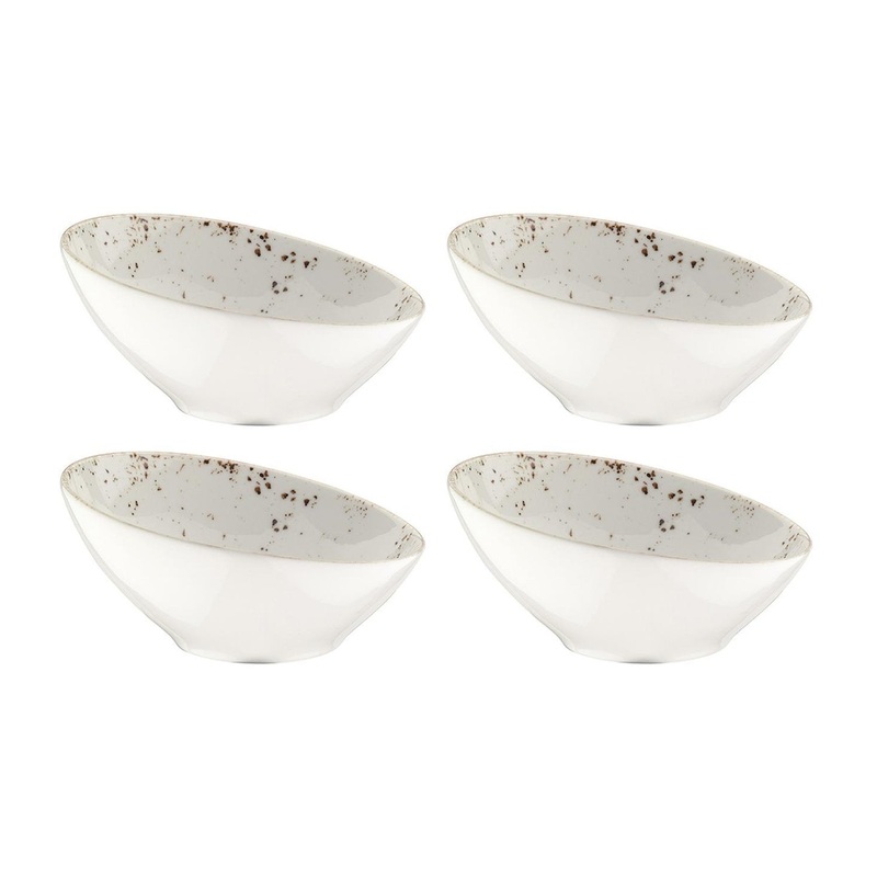 Grain dia.3.25″ h:1.75″ 2 oz. Round Decorated Porcelain Ramekin (Set of 4)