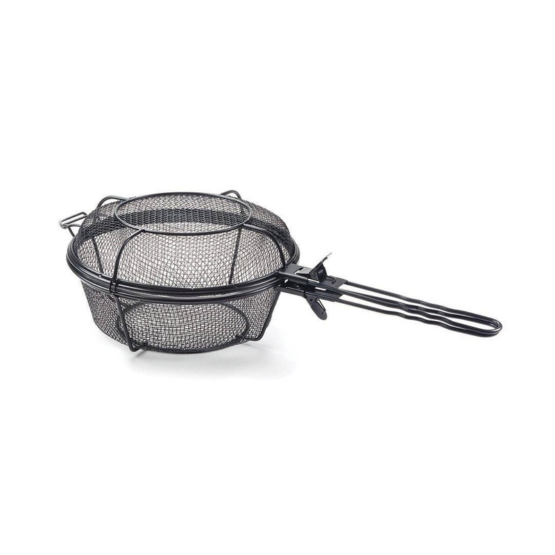 Chef’s Jumbo Outdoor Grill Basket,12″ x 23.5″ x 4.25″