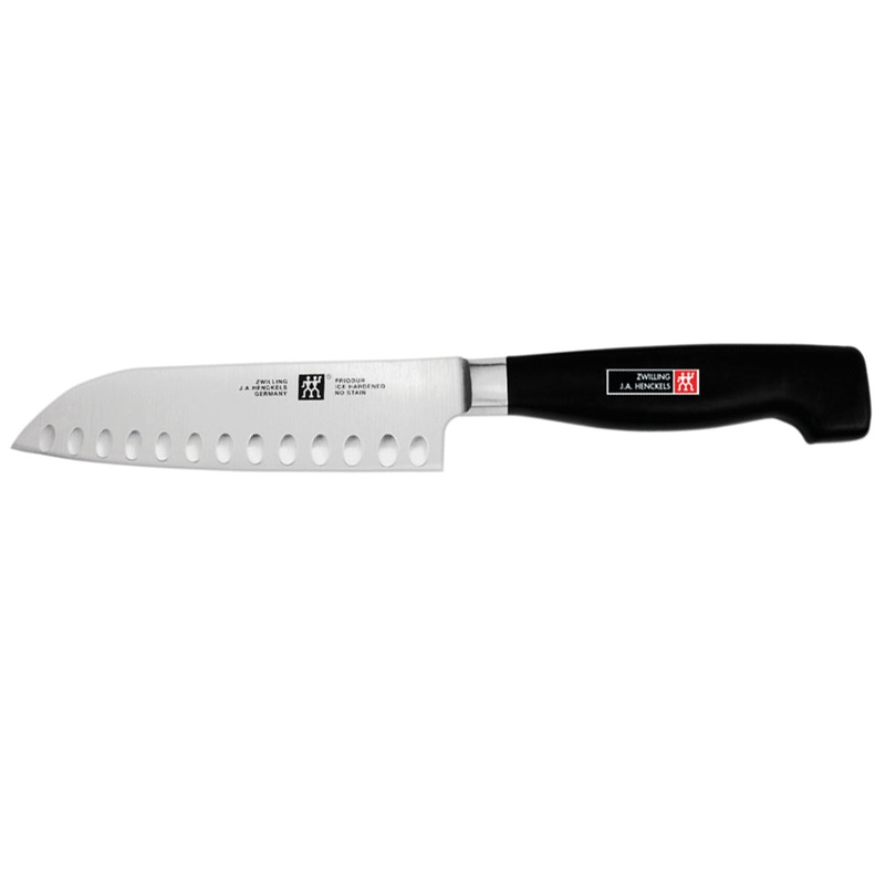 Henckels Four Star – 5″ Santoku Knife w/Hollow Edge- Personalized Engraving Available
