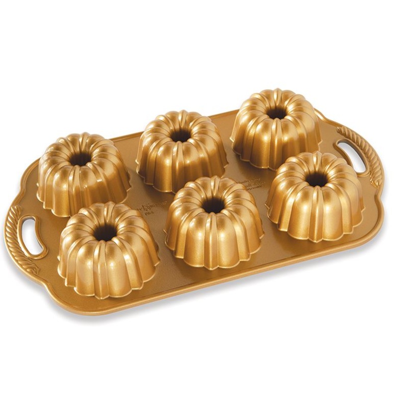 Nordic Ware Anniversary Gold Bundtlette Pan