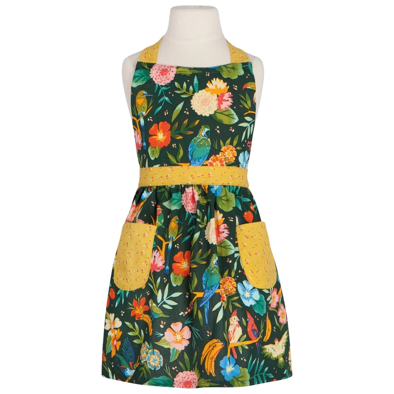 Now Designs Minnie Kid’s Apron- Tropical Trove