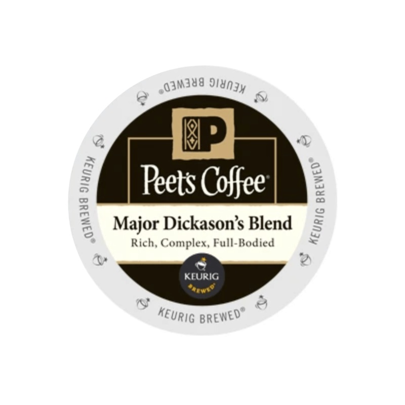 Peet’s Coffee Major Dickason’s Blend K-Cup Pods (Box of 10)