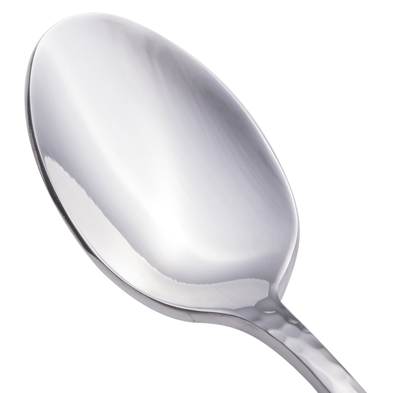 Walco 6301 Ironstone 6 1/16″ 18/10 Stainless Steel Extra Heavy Weight Teaspoon – 12/Pack