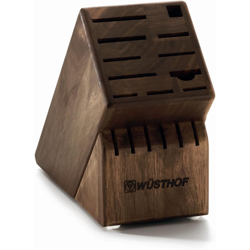 Wusthof 17-Slot Knife Block – Walnut