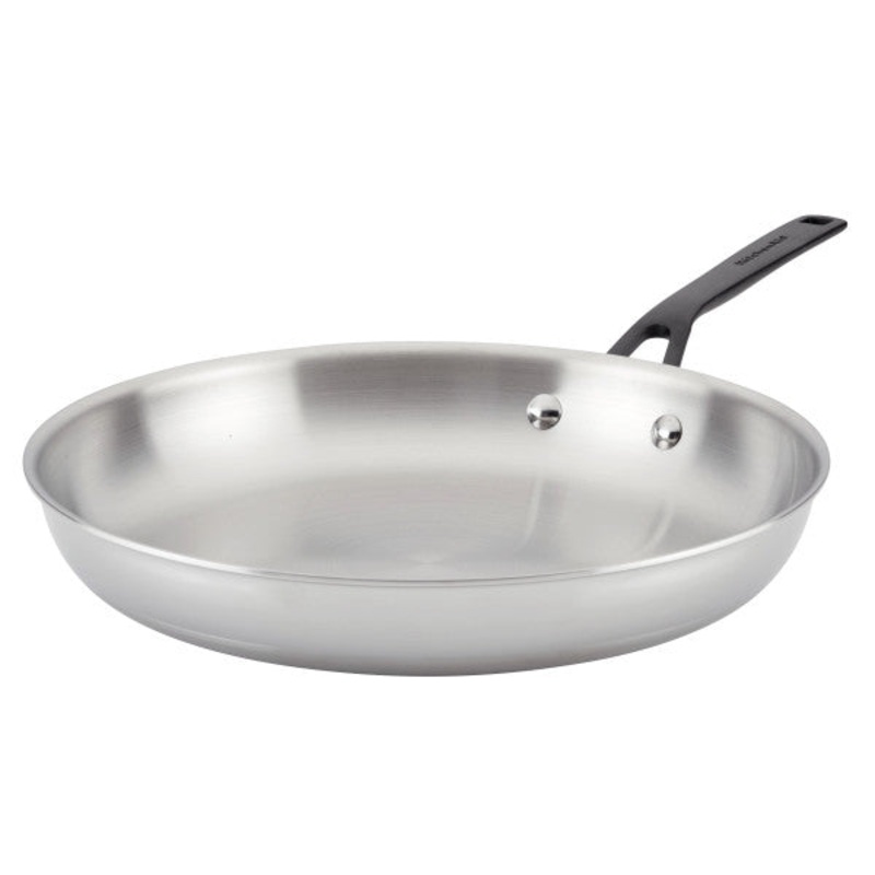 5-Ply Clad Stainless Steel Frying Pan