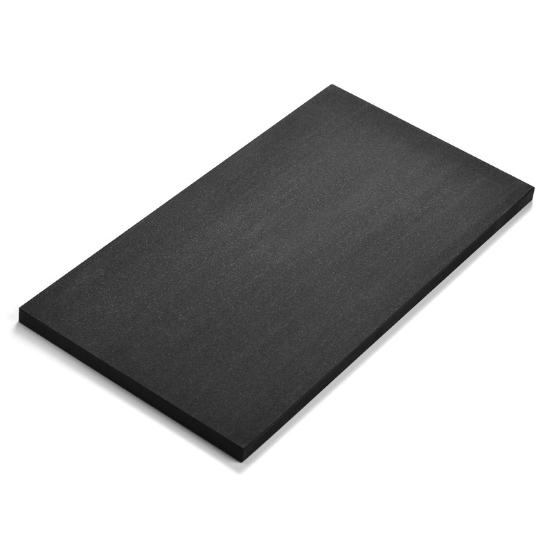 Asahi Black Professional Rubber Cutting Board, 23.6 x 13″ (15mm)