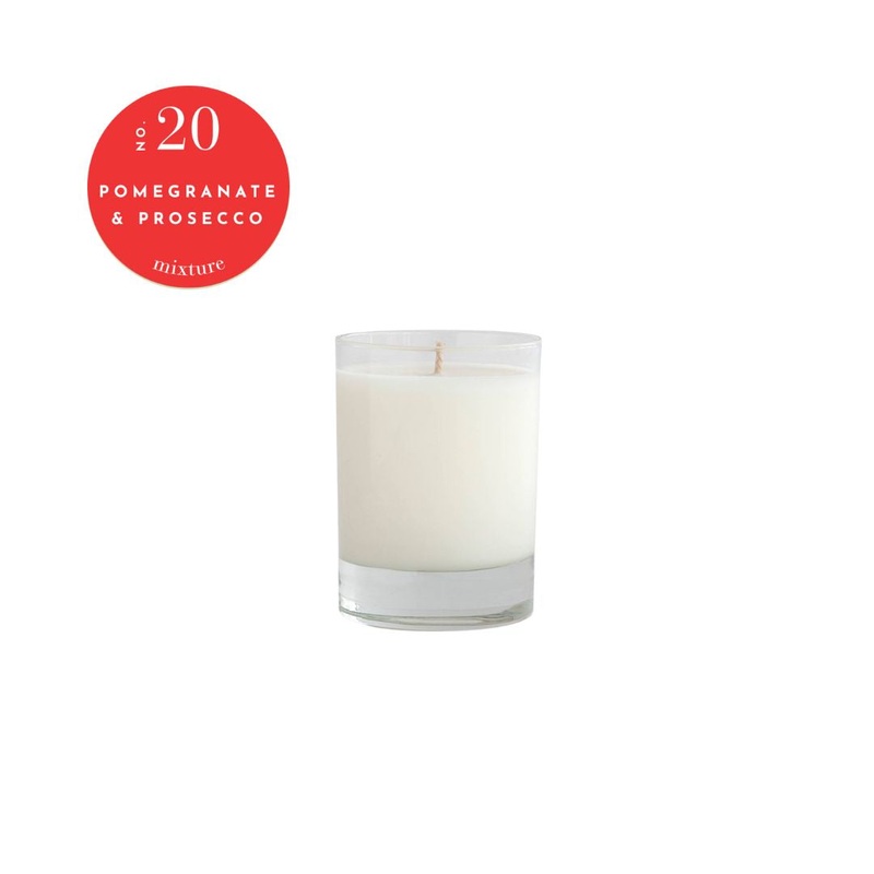 Cylinder Candle –  No. 20 Pomegranate & Prosecco – 10 Oz