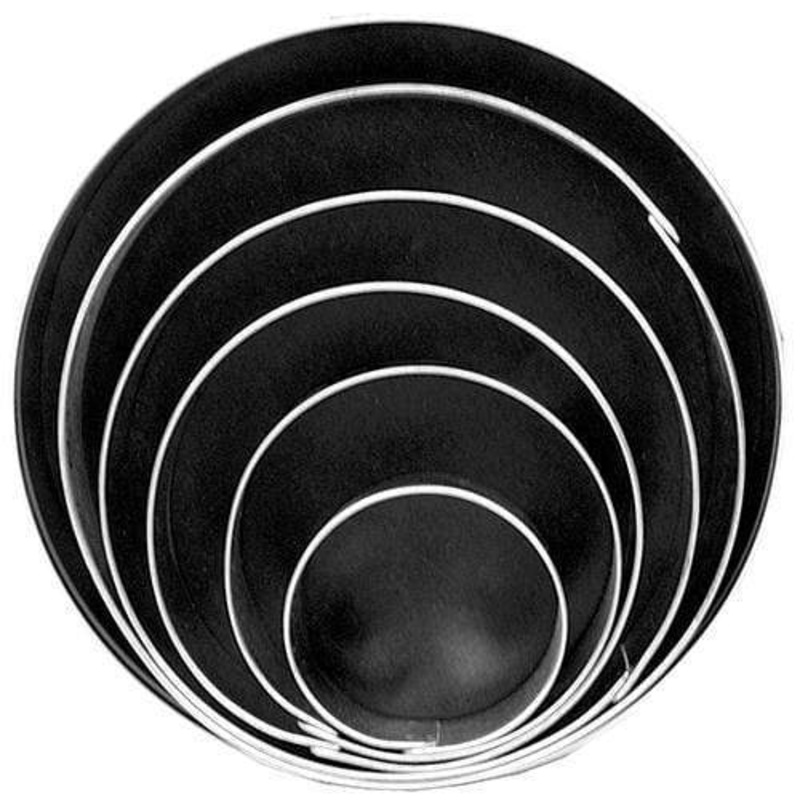 Fox Run Circle Cutter Tin (Set Of 5)