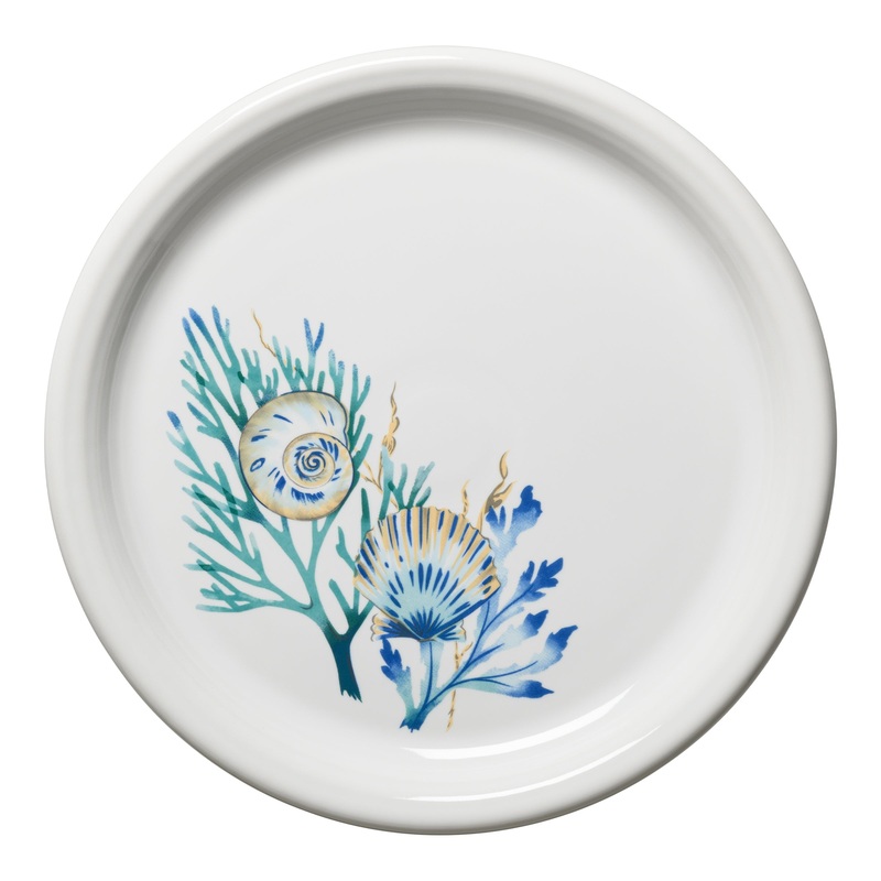 Coastal Shores Bistro Coupe 10 1/2 Inch Dinner Plate