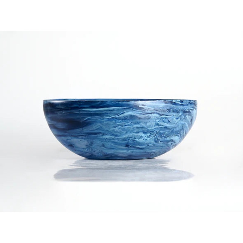 Nashi Classical Wave Bowl Medium – Denim Swirl