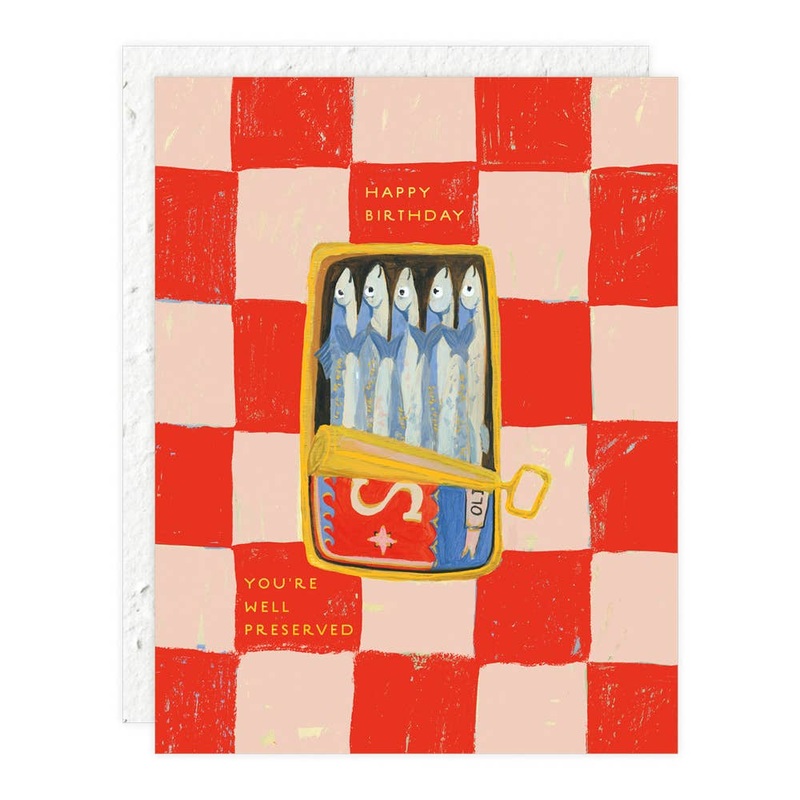 Sardines – Birthday Card